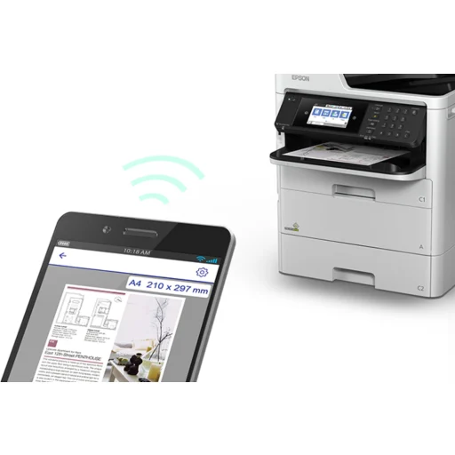 Imagen 3 de Impresora Multifunción Epson WorkForce Pro WF-C579R A Color Ethernet WIFI USB