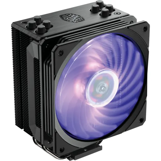 Imagen 1 de Disipador CPU Cooler Master Hyper 212 RGB, RGB Intel/AMD 2000RPM 4pin Negro