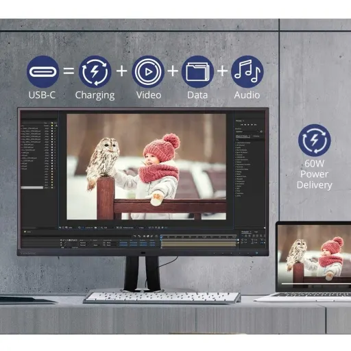Imagen 18 de Monitor Viewsonic VP2756-2K 27" QHD 2560*1440 LED IPS DP HDMI USB3.2 USB-C 60Hz