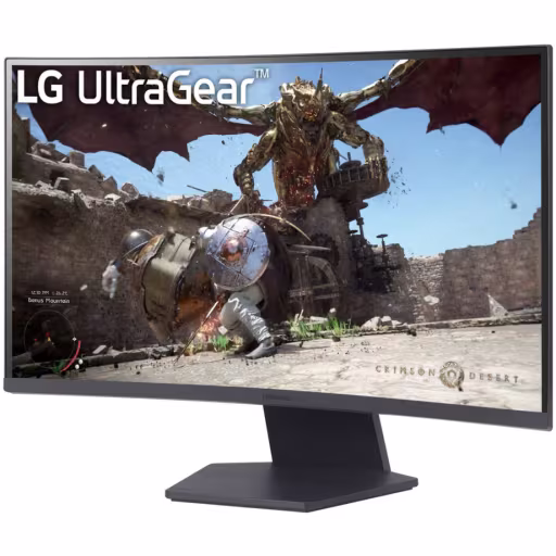 Imagen 1 de Monitor Gamer LG UltraGear 27" Curvo QHD 2560*1440 VA HDMI D 180Hz 1ms GtG 