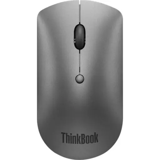 Imagen 1 de Mouse Inalámbrico Lenovo ThinkBook Silent Óptico 2400DPI 3 Botones BT5.0 GrisHie
