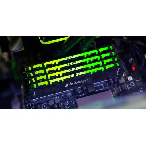 Imagen 22 de Memoria RAM 32GB (2*16GB) DDR4 3600MHz DIMM CL16 Non-ECC 1.35v 288p KingstonFURY