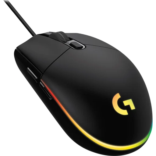 Imagen 13 de Mouse Gamer Alámbrico Logitech G203 RGB 6 Botones 8000dpi Programables USB Negro