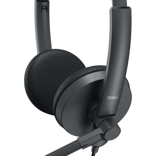 Imagen 4 de Audífonos Dell WH1022 Alámbricos USB con Micrófono cable 1.5Mt Negro
