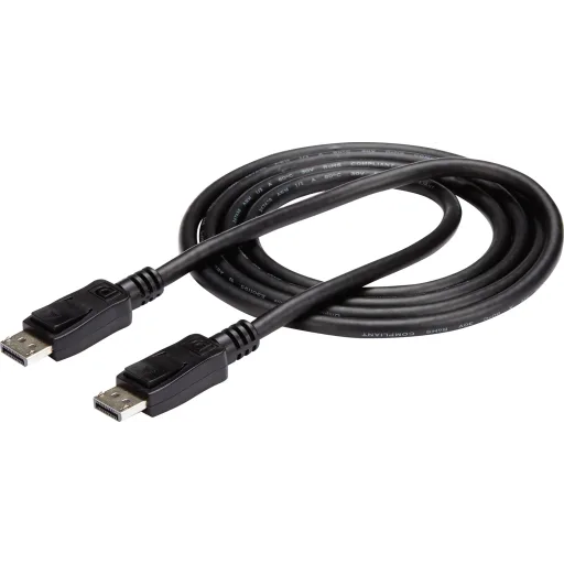 Imagen 5 de Cable DisplayPort Macho a Macho con Pestillo de 1.8 Metros 28AWG color Negro