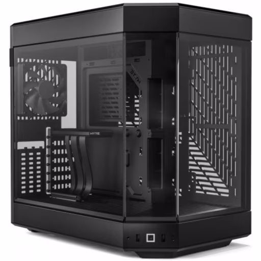 Imagen 3 de HYTE Y60 BLACK 3x 120mm Incluido PCIE 4.0 Riser Cable CS-HYTE-Y60-B