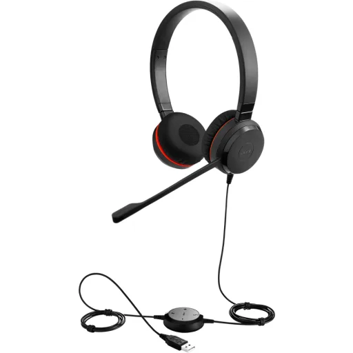 Imagen 3 de Audífonos Jabra Evolve 20SE MS stereo Special Edition headset On-ea wired USB