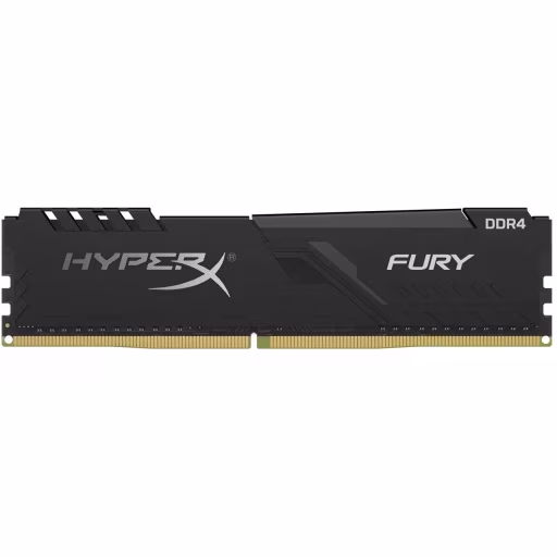 Imagen 0 de Memoria RAM 8GB DDR4 3600MHz DIMM CL17 Non-ECC 1.35V 288p - Hyperx Fury Black