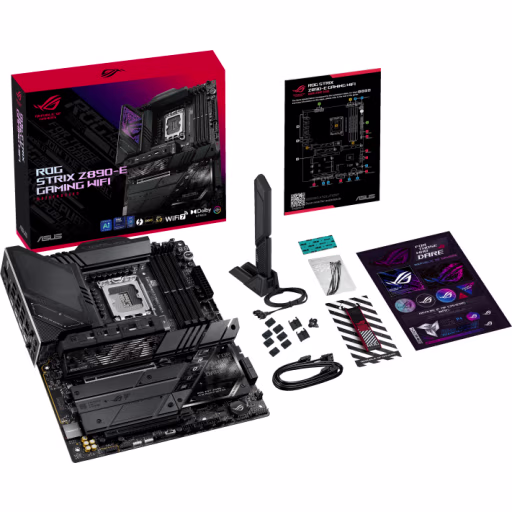 Imagen 12 de Tarjeta Madre Asus Rog Strix Z890-E Gaming WiFi LGA1851 4*DDR4 7*M.2 DP HDMI ThB