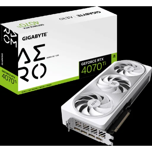 Imagen 0 de Gigabyte GeForce RTX 4070 Ti AERO OC 12G [GV-N407TAERO OC-12GD]