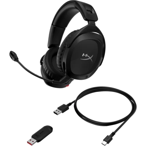 Imagen 3 de Audífonos Gamer Inalámbricos HyperX Cloud Stinger 2, OverEar RF USB 2.4GHz Negro