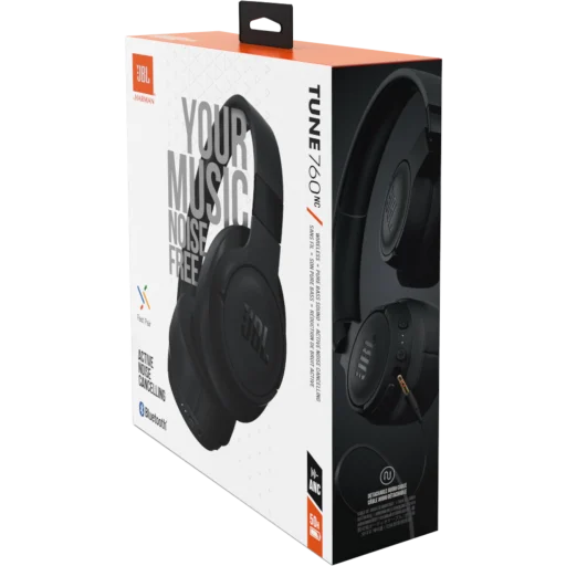 Imagen 7 de Jbl Headphone BT Tune 760 Noise Cancel Black