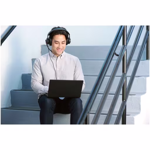 Imagen 15 de Audifono Alámbricos Kensington PRO H2000, Over Ear CAble 1.8mts USB-C Negro