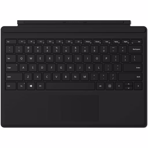 Imagen 0 de Microsoft Surface Pro Signature Type Cover - Negro (Inglés) (FMM-00001)