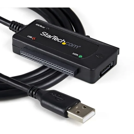 Imagen 5 de Adaptador SATA IDE a USB 2.0 para Disco Duro/SSD con Alimentación SATA IDE LP4