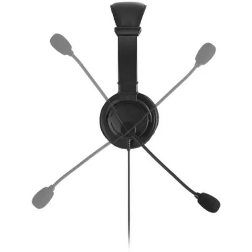Imagen 2 de Audífonos Alámbricos Kensington Con Micrófono HiFi Conector USB-C Color Negro