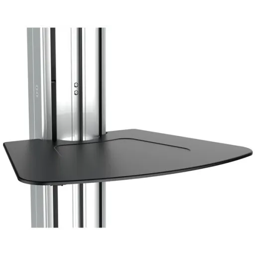 Imagen 1 de Soporte Pedestal para TV 32" a 75" hasta 40kg VESA 600*400 Color Negro y Plata