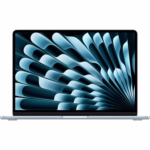 Imagen 0 de Apple MacBook Air 15 (Early 2025 / Apple Silicon M4 (10-core GPU) / 16 GB / 512 GB SSD / Sky Blue) [MC7C4CI/A]
