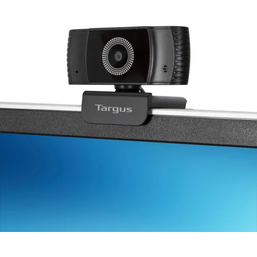 Imagen 1 de Cámara Web Targus Webcam Plus, 1080p Full HD, Enfoque Automático, Negro