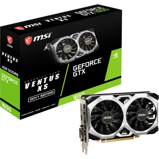 Imagen 0 de MSI GeForce GTX 1650 D6 VENTUS XS OCV1 [GTX 1650 D6 VENTUS XS OCV1]