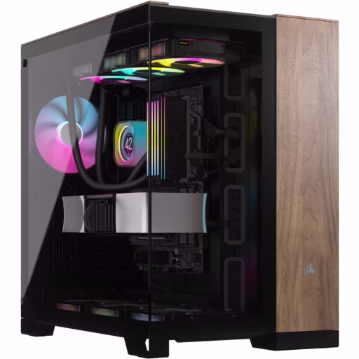 Imagen 0 de Corsair 6500X - Black / Walnut Wood (CC-9011282-WW)