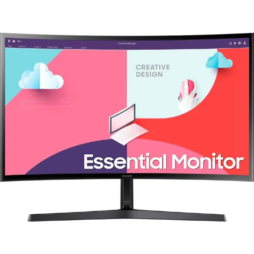 Monitor Curvo Samsung LS27C366 27"" FHD 1920*1080 VA HDMI VGA 75Hz FreeSync 4ms