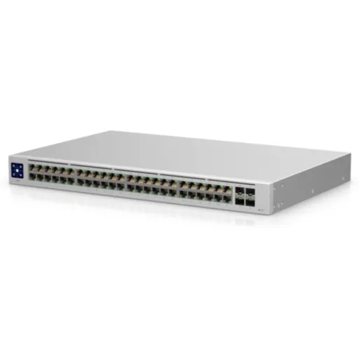 Imagen 1 de Switch Ubiquiti 48*0/100/1000+4*Gig SFP Req UniFi SwitchAdm Sobrem. Mont en Rack