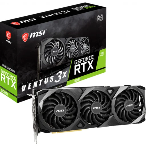 Imagen 0 de MSI GeForce RTX 3080 VENTUS 3X 10G OC LHR [RTX 3080 VENTUS 3X 10G OC LHR]