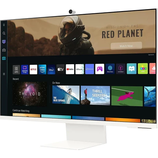 Imagen 4 de Monitor Smart Samsung M8 32" 4K 3840*2160 c/Cam VA WiFi BT HDMI 2*USB 60Hz