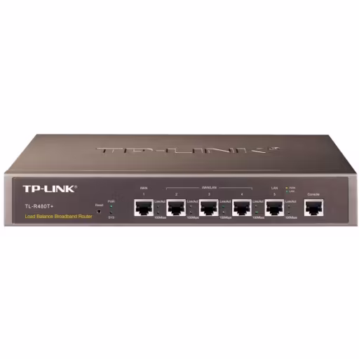 Imagen 2 de Router TP-Link TL-R480T con balanceo de carga + 3-WAN/LAN 1-WAN 1-100 Rack