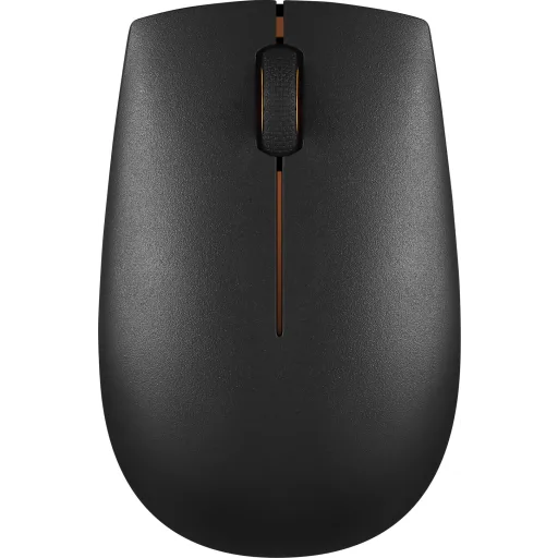 Imagen 4 de Mouse Inalámbrico Lenovo 300 Wireless Óptico 1000DPI 125Hz Ambidiestro USB Negro
