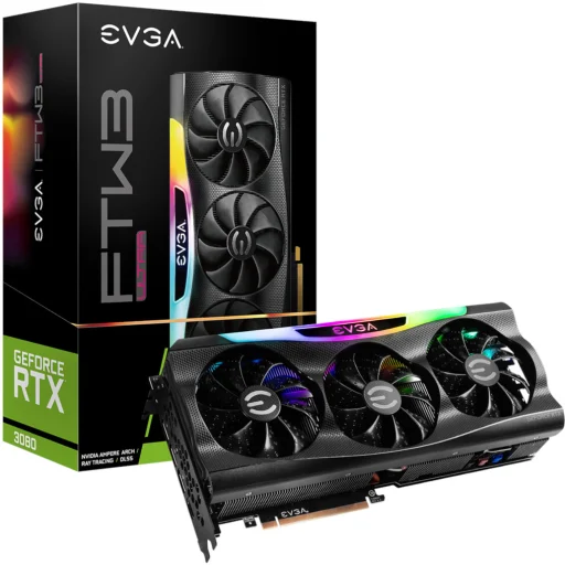 Imagen 0 de Tarjeta de Video EVGA GF-NV-RTX 3080 FTW3 Ultra Gaming 10GB GDDR6x 3*DP HDMI ATX