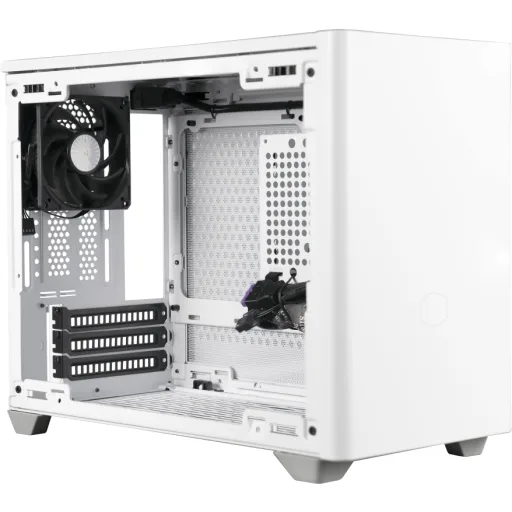 Imagen 3 de GABINETE MASTERBOX NR200 BLANCO MINI-ITX
