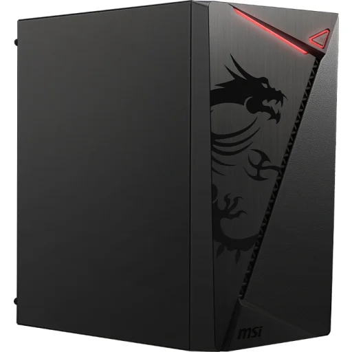 Imagen 0 de Gabinete Gamer MSI MAG SHIELD M301 Ventilador 1*120mm USB 3.2 Gen1 Micro-ATX
