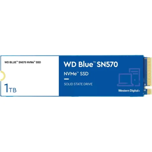 Imagen 0 de Unidad SSD Western Digital Blue SN570 1TB M.2 22*80 PCIe Lec3500MB/s Esc3000MB/s