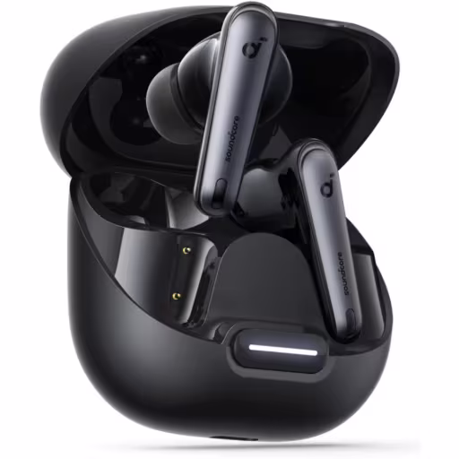 Imagen 0 de Audifonos Inalámbricos SoundCore Liberty 4 NC, TWS Canc.de Ruido Bluetooth Negro