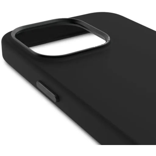 Funda de silicona con MagSafe para el iPhone 15 Pro Max - Negro