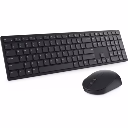 Imagen 2 de Kit Teclado Mouse Inalámbrico Dell KM5221W Óptico 1600DPI 3 Botns Español Negro