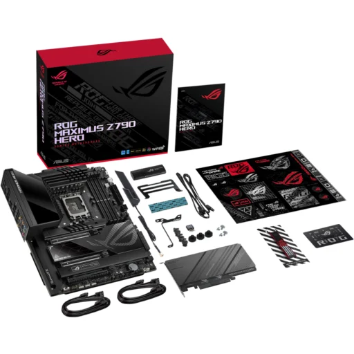 Imagen 6 de Tarjeta Madre Asus ROG MAXIMUS Z790 HERO LGA1700 14°G 4*DDR5 5*M.2 WiFi HDMI ThB