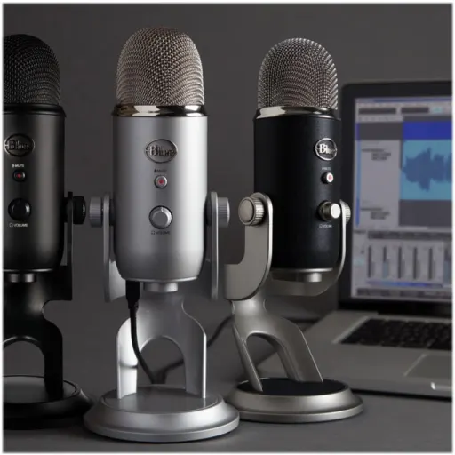 Imagen 3 de Micrófono Blue Yeti Microphone, USB Grabación y transmisión en PC/Mac Silver