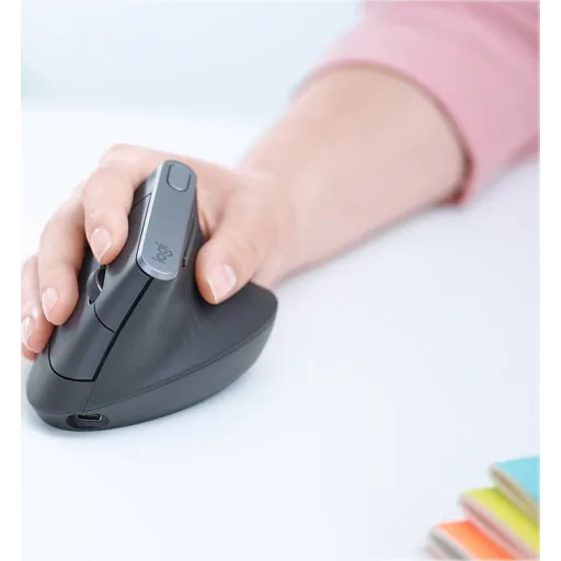 Imagen 15 de Mouse Ergonómico Inalámbrico Logitech MX Vertical Óptico 4000DPI 4 Botones Negro