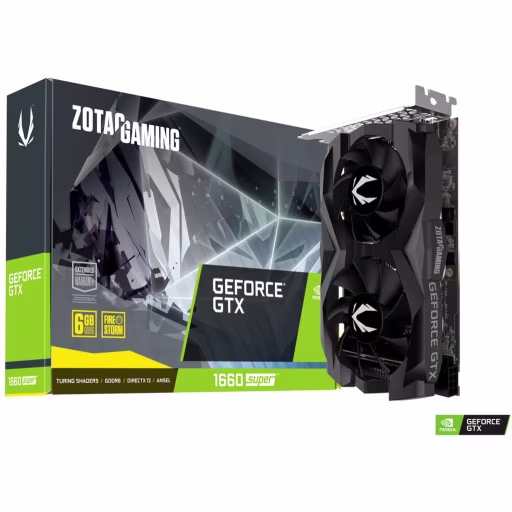 Imagen 0 de Tarjeta de Video Zotac GAMING GF-NV-GTX 1660 Super 6GB GDDR6 PCIe HDMI 3*DP ATX 