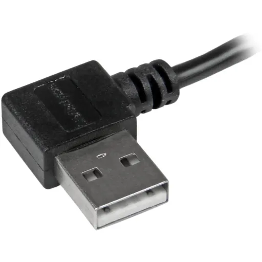 Imagen 2 de Cable USB a Micro USB Conector a la Derecha Cargador para Móvil o Tablet 1 Metro