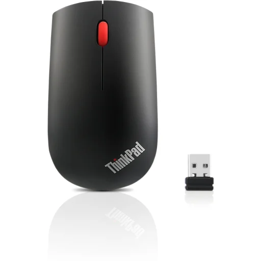 Imagen 3 de Mouse Inalámbrico Lenovo ThinkPad Essential Óptico 1200DPI 2.4Ghz 3 Bot Negro