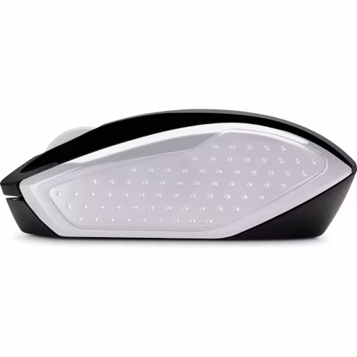 Imagen 2 de Mouse Inalámbrico HP 200 Optico 1000dpi 2.4GHz 3 Botones Bongle USB Plata/Negro