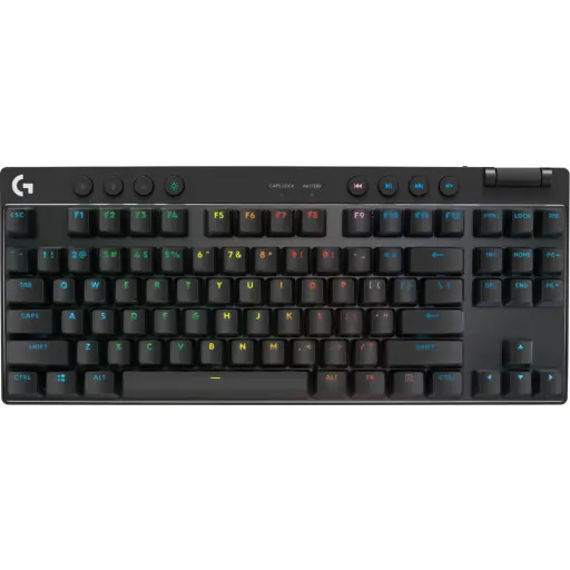 Imagen 1 de Teclado Logitech H Pro X TKL Gaming Conectividad Inalámbrica Iluminación RGB