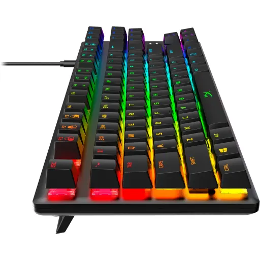 Imagen 4 de Teclado Gamer Alámbrico HyperX Alloy Origins Core RGB Switch HyperX Red RGB Negr