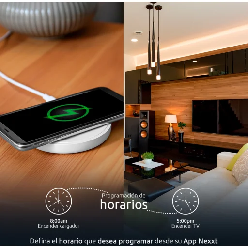 Imagen 6 de Enchufe Inteligente Nexxt NHP-T720, Salida 4 Toma, 2 USB, 220V WiFi Smart Home