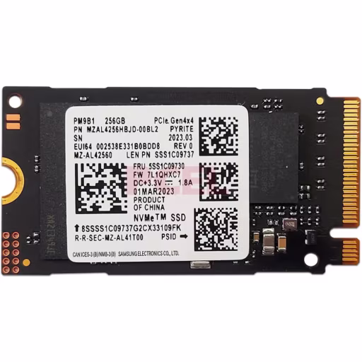 Imagen 0 de Unidad SSD Samsung PM9B1 256GB M.2 22*42 PCIe4x4 NVMe Lec3300MB/s Esc1250MB/s