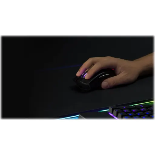 Imagen 4 de ROG - ROG Gladius II Wireless - Mouse - 2.4 GHz - Wireless - Black